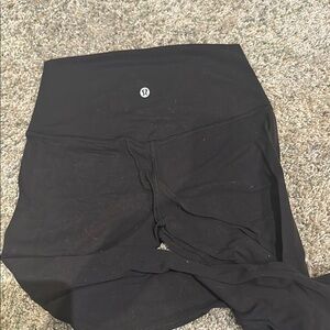 Lululemon Black High-Waisted Leggings align